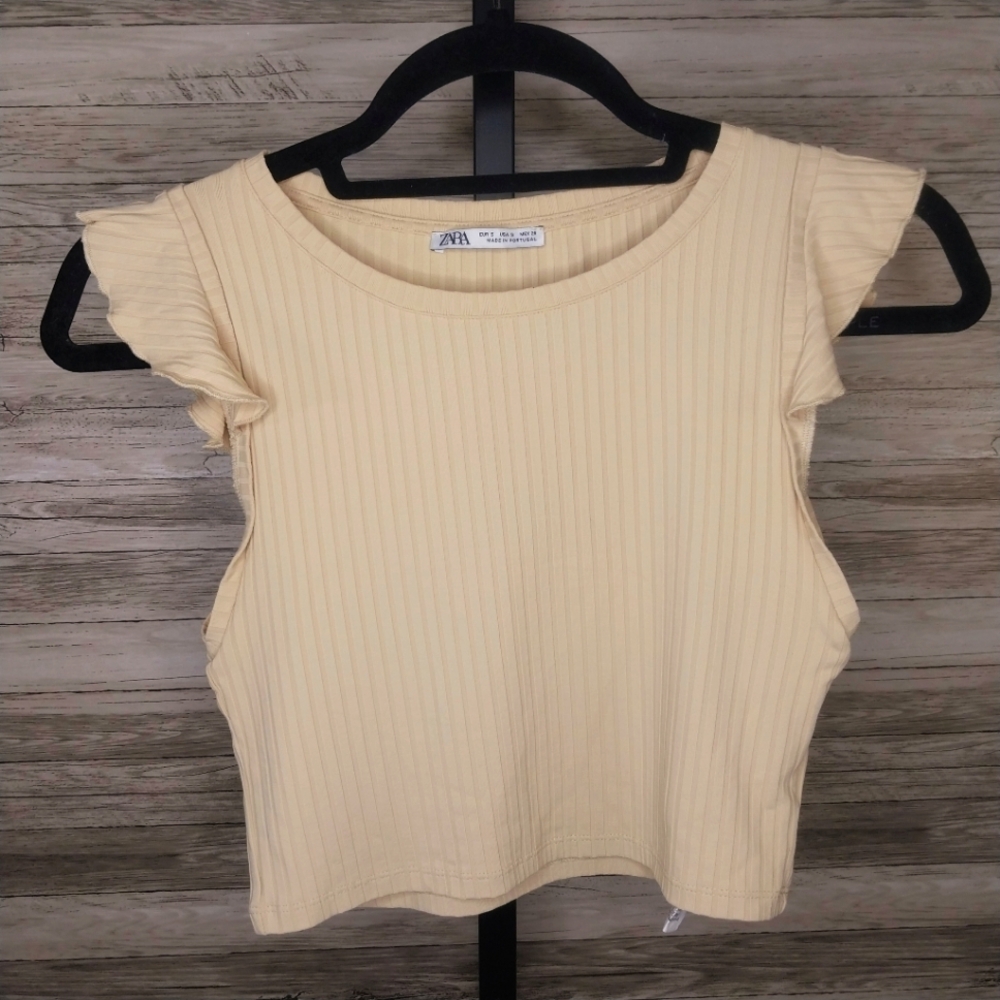 Zara Crop Top size small womens sleeveless